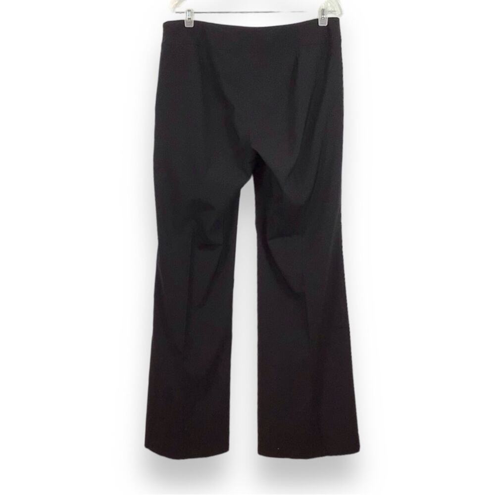 NICOLE MILLER Black Dress Work Pants Wide Leg size 12